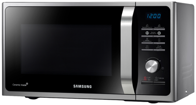 Піч мікрохвильова SAMSUNG MG23F302TAS/UA (23 л/гриль/елект.)